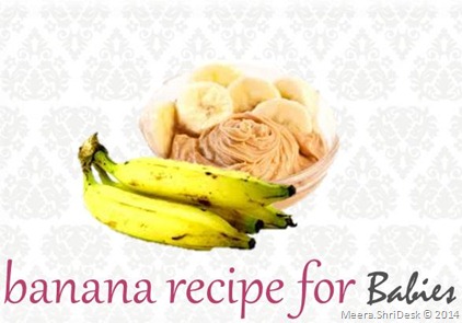 banana recipe for babies